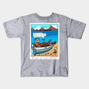 Fishing Bike Kids T-Shirt